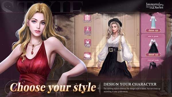 immortal diaries mod apk unlimited money and gems