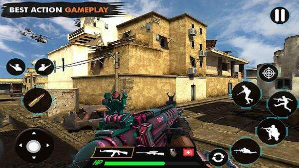 fps offline gun shooting game mod apk unlimited money
